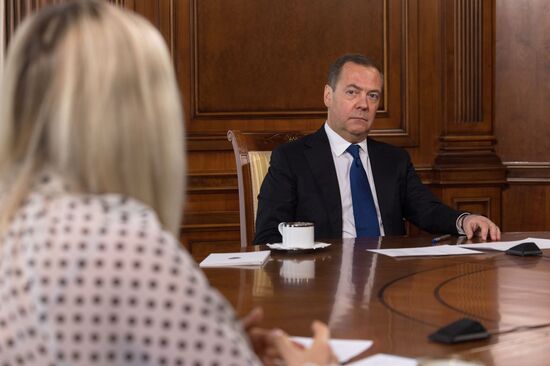 Russia Medvedev Interview