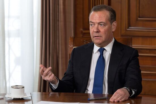 Russia Medvedev Interview