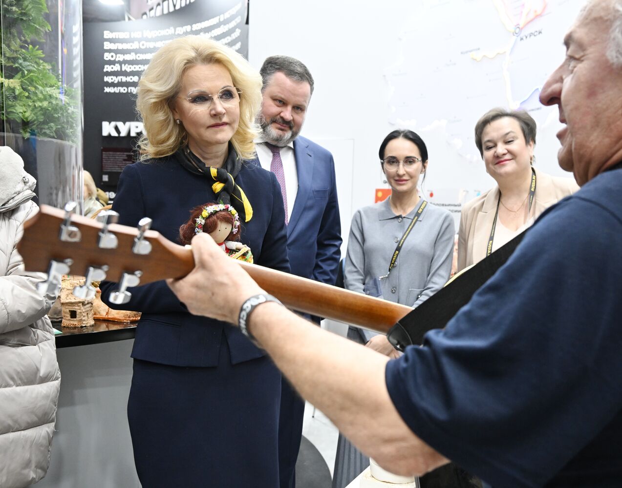 RUSSIA EXPO. Russian Deputy Prime Minister Tatyana Golikova tours stands of Russian regions