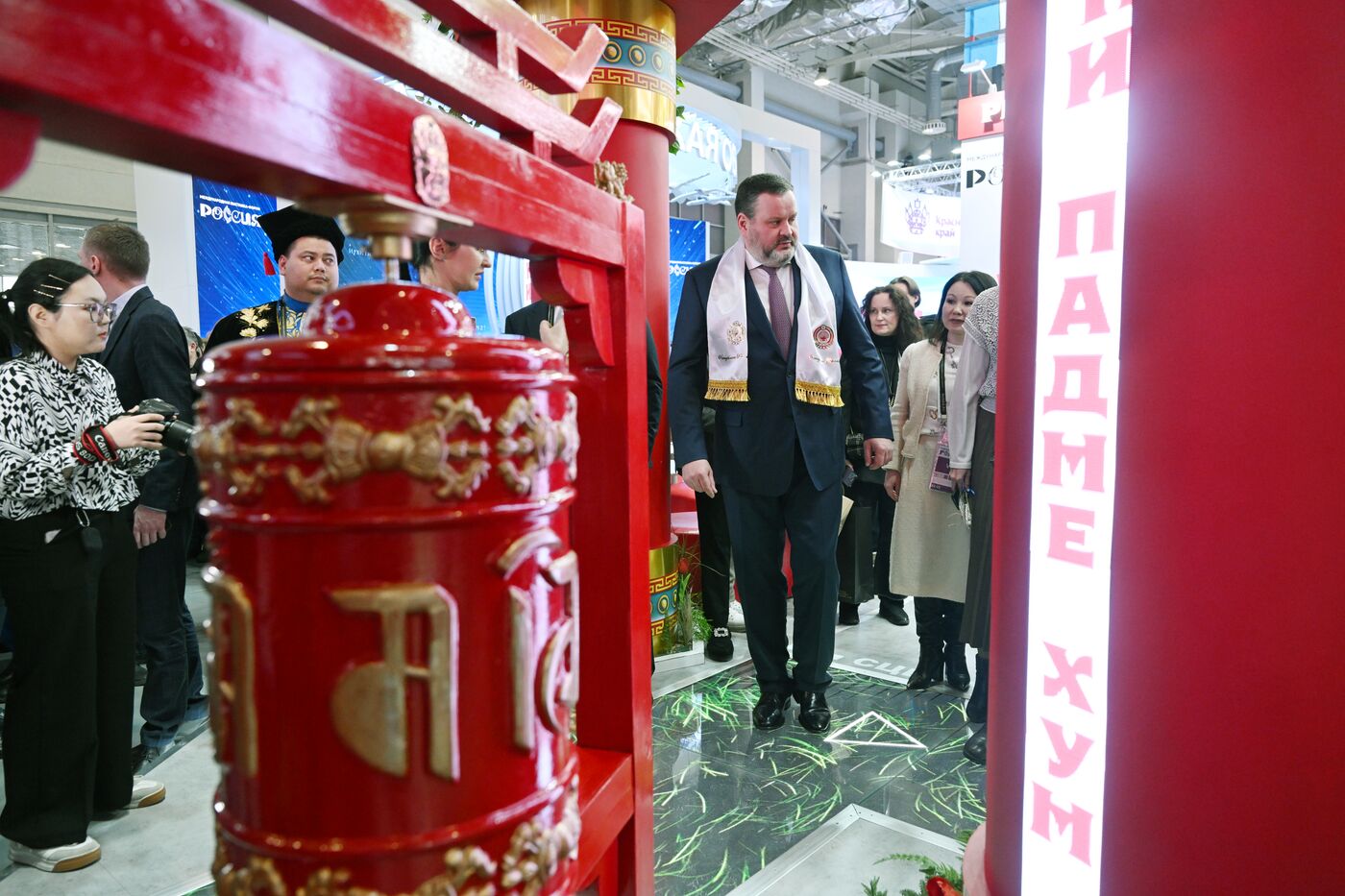 RUSSIA EXPO. Russian Deputy Prime Minister Tatyana Golikova tours stands of Russian regions