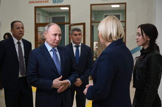 Russia Putin Volga Federal District Chuvashia