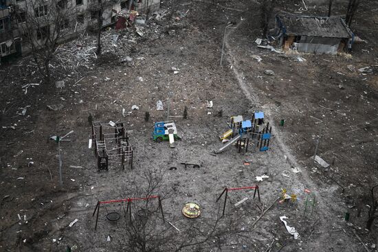 Russia Ukraine Military Operation Avdiivka