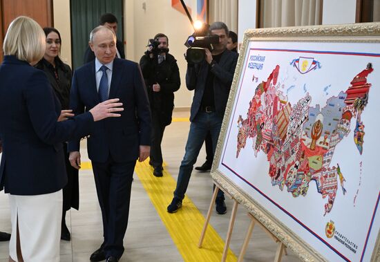 Russia Putin Volga Federal District Chuvashia