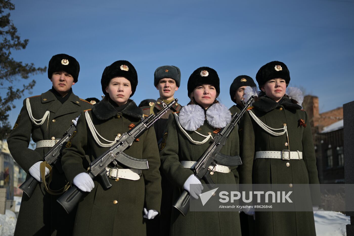 Russia Fatherland Defender Day