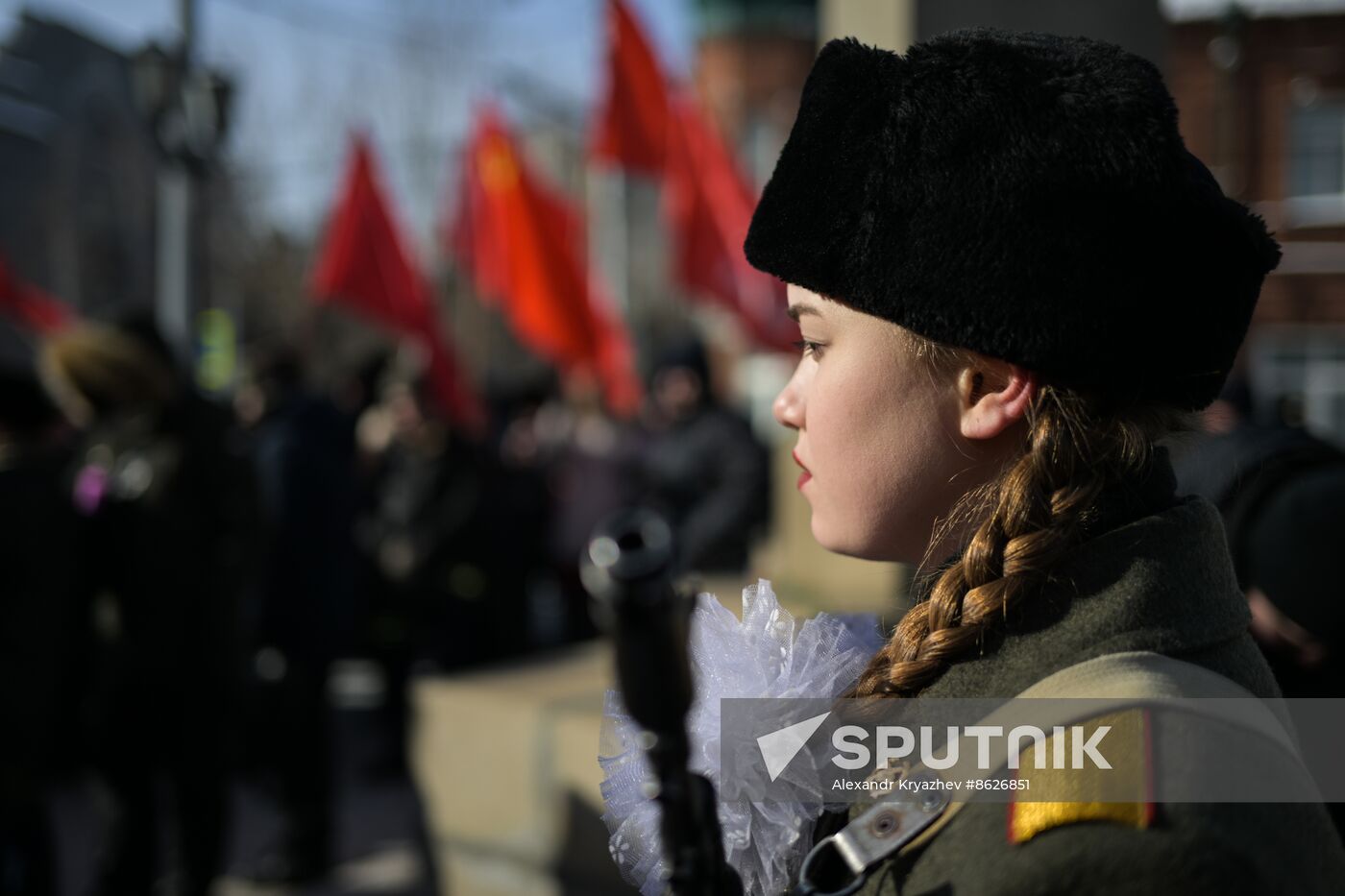 Russia Fatherland Defender Day