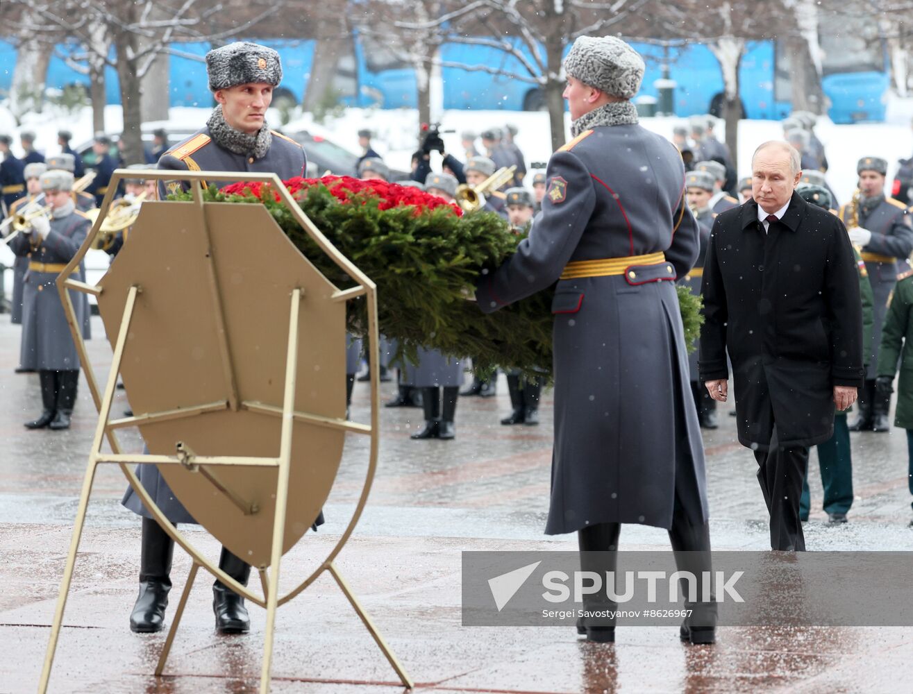 Russia Putin Fatherland Defender Day