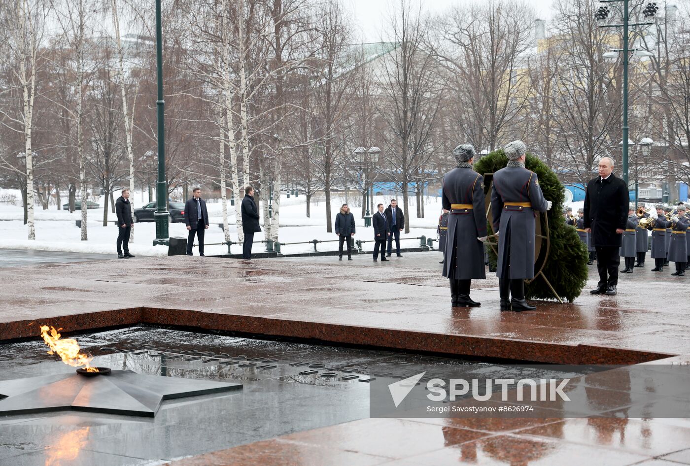 Russia Putin Fatherland Defender Day