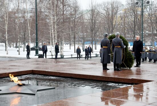 Russia Putin Fatherland Defender Day