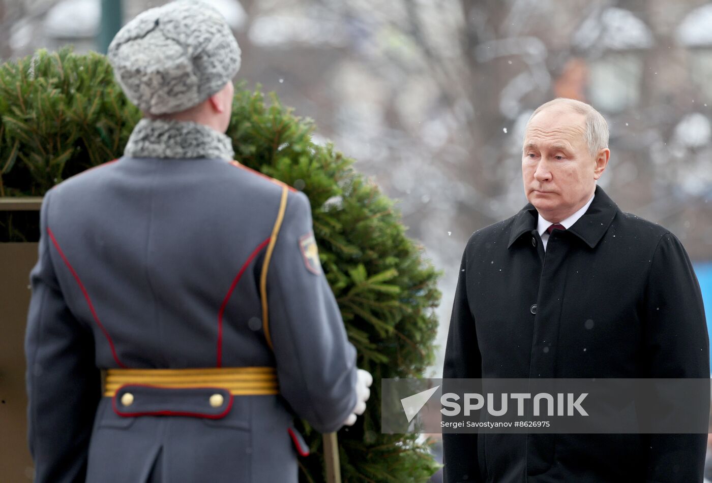 Russia Putin Fatherland Defender Day