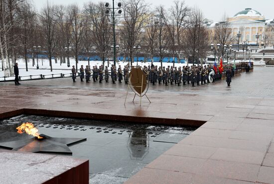 Russia Putin Fatherland Defender Day