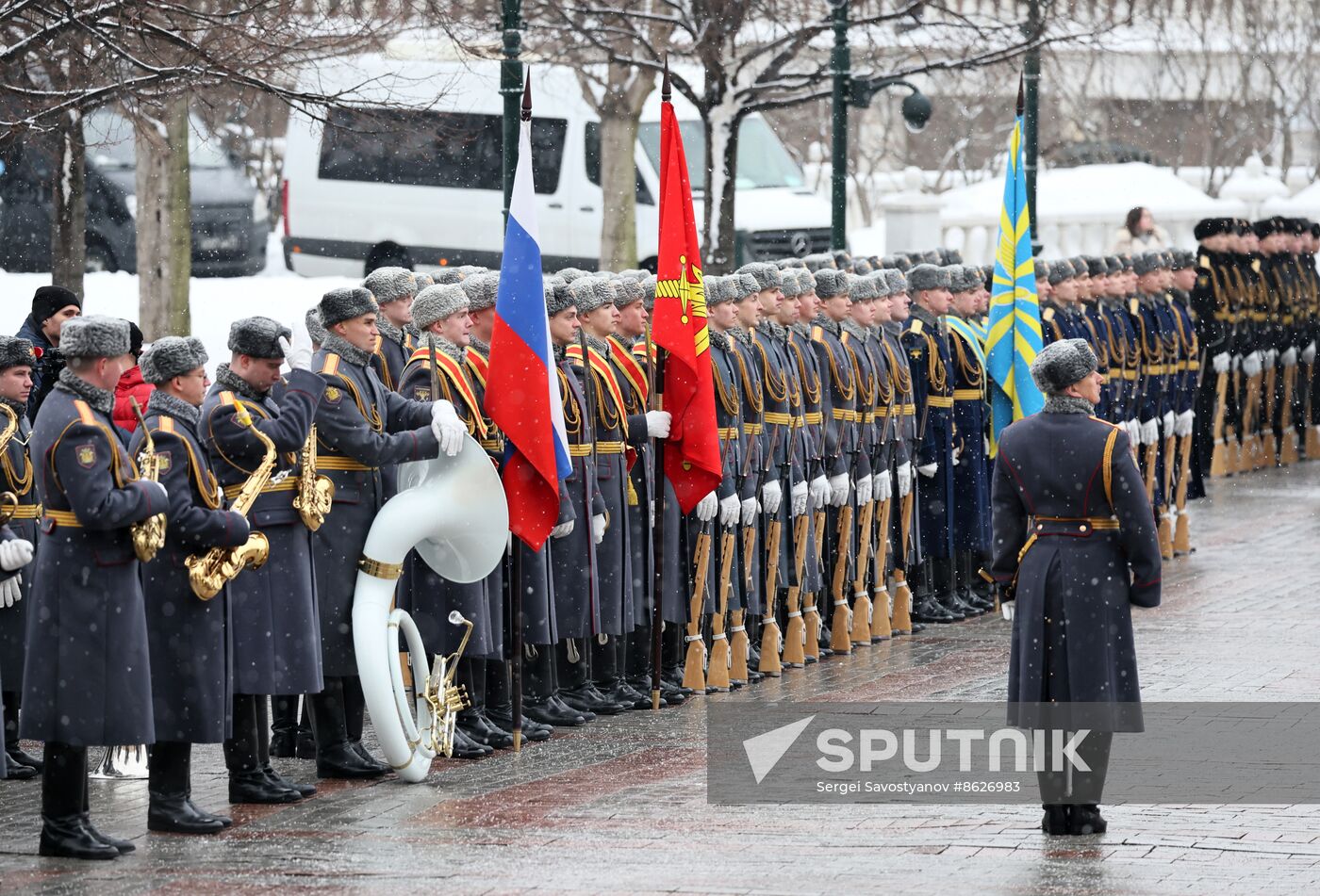 Russia Putin Fatherland Defender Day