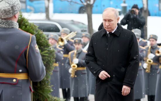 Russia Putin Fatherland Defender Day