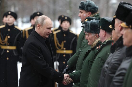 Russia Putin Fatherland Defender Day