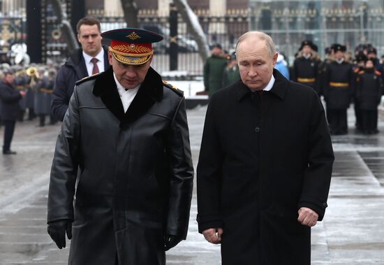 Russia Putin Fatherland Defender Day