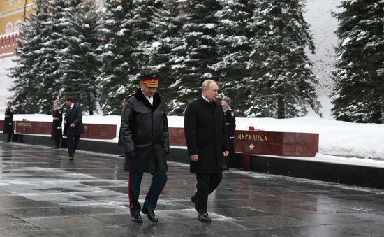 Russia Putin Fatherland Defender Day