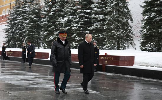 Russia Putin Fatherland Defender Day