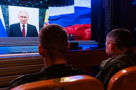 Russia Fatherland Defender Day Concert