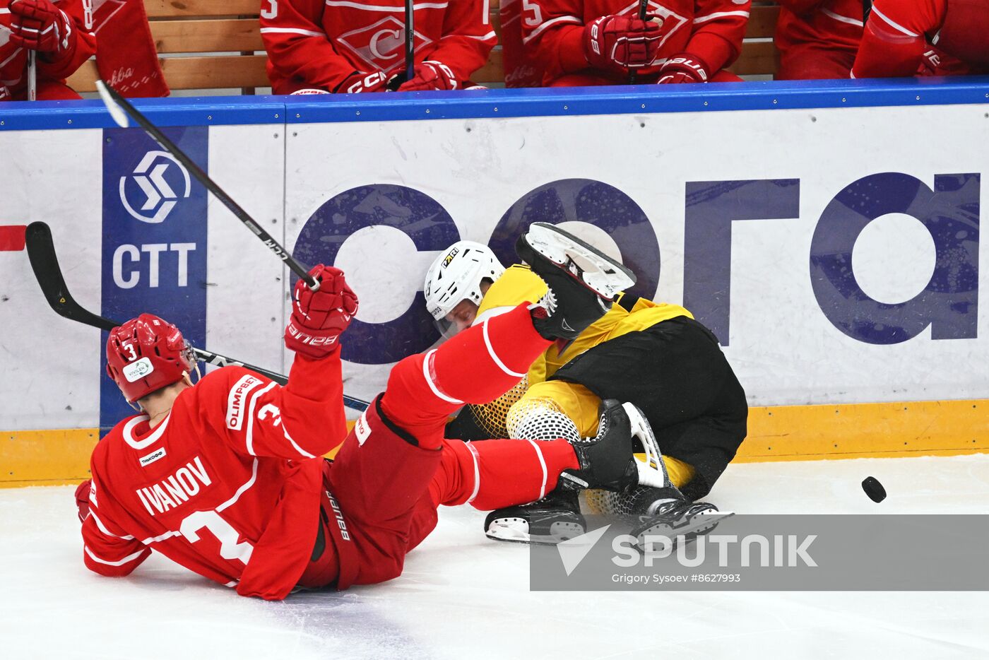 Russia Ice Hockey Kontinental League Spartak - Severstal