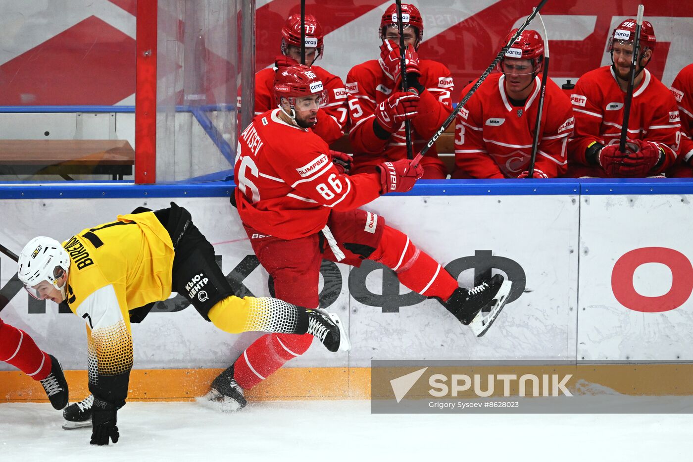 Russia Ice Hockey Kontinental League Spartak - Severstal