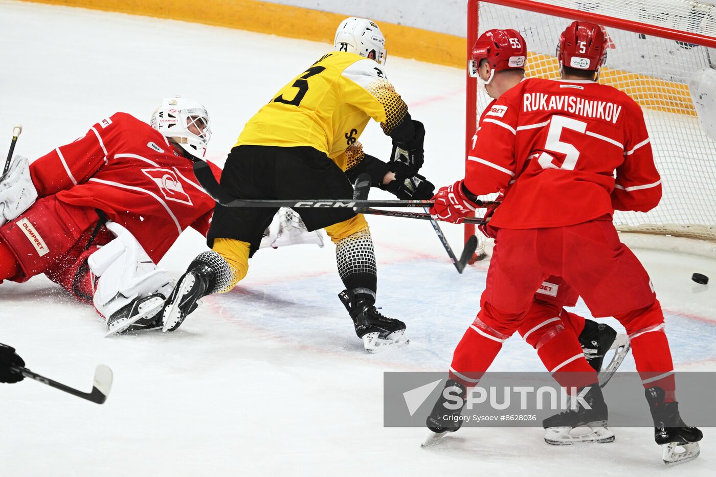 Russia Ice Hockey Kontinental League Spartak - Severstal