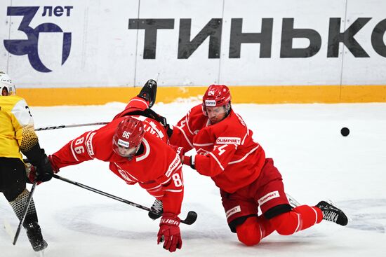 Russia Ice Hockey Kontinental League Spartak - Severstal