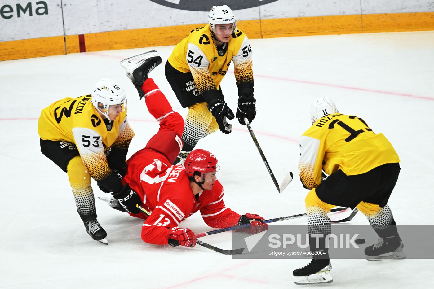 Russia Ice Hockey Kontinental League Spartak - Severstal