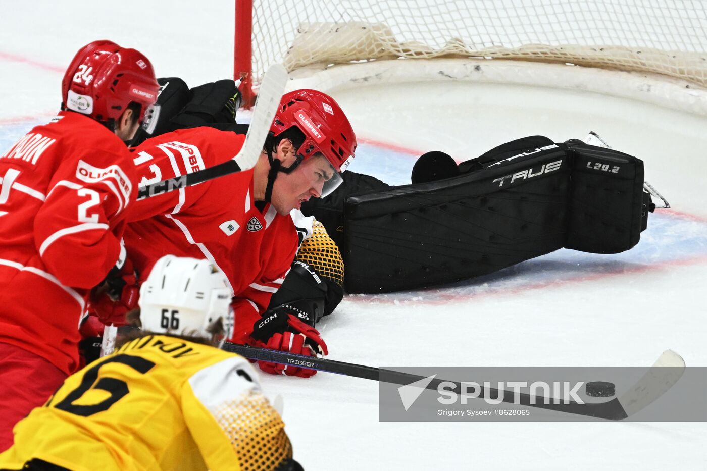 Russia Ice Hockey Kontinental League Spartak - Severstal