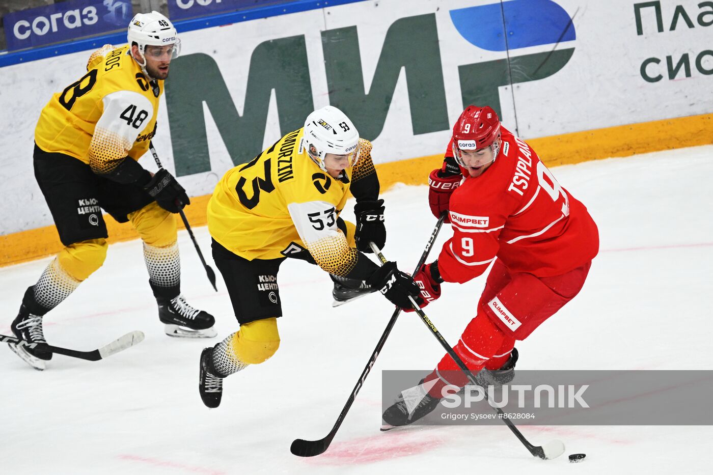 Russia Ice Hockey Kontinental League Spartak - Severstal