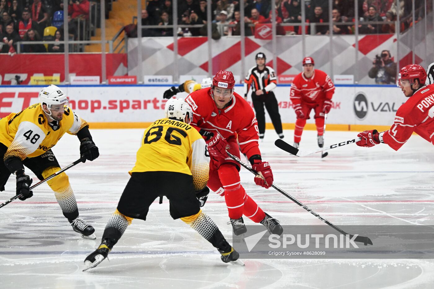 Russia Ice Hockey Kontinental League Spartak - Severstal