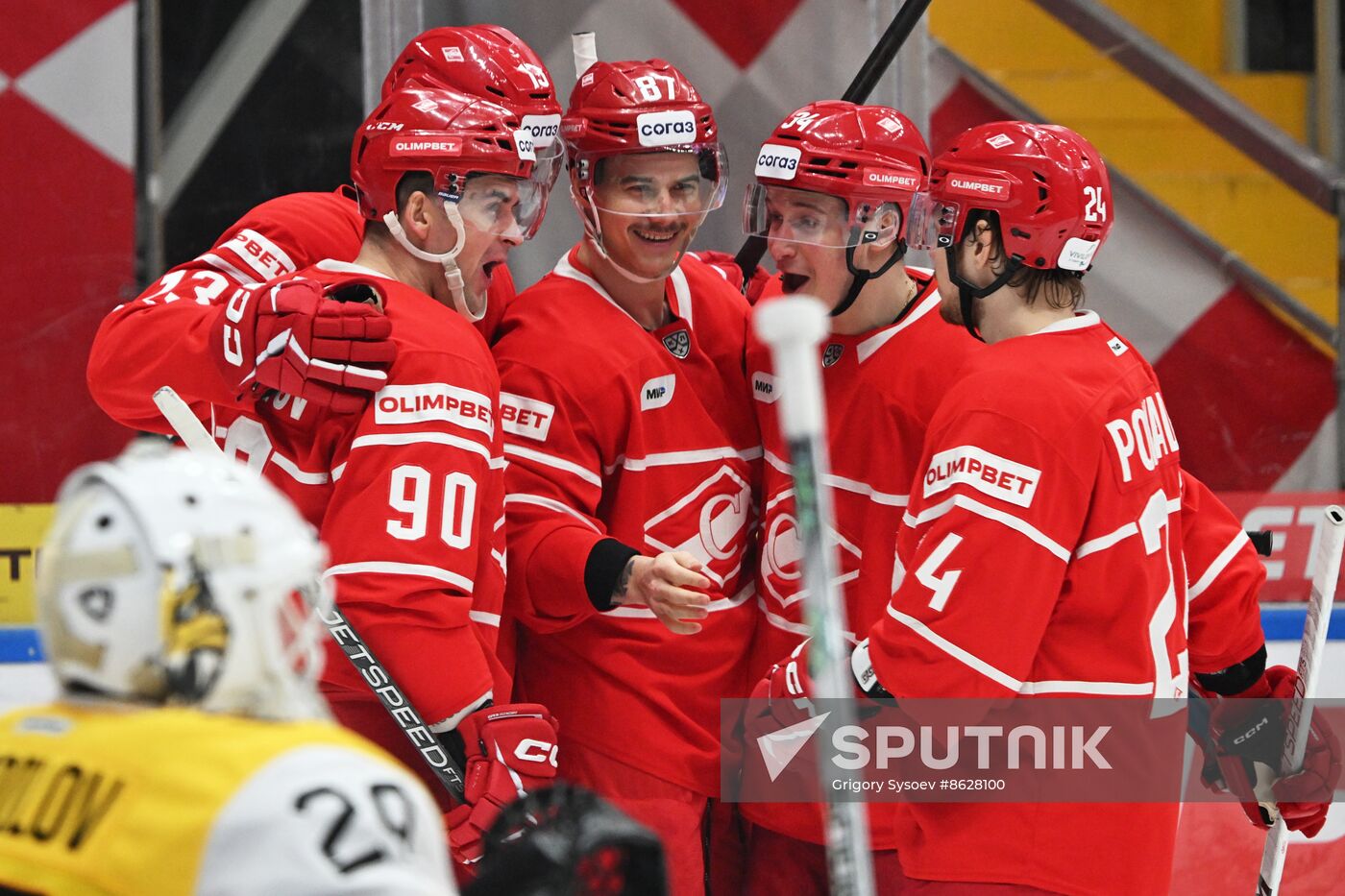 Russia Ice Hockey Kontinental League Spartak - Severstal