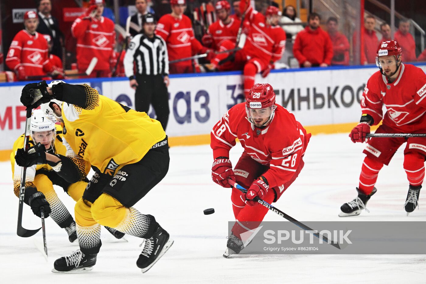 Russia Ice Hockey Kontinental League Spartak - Severstal