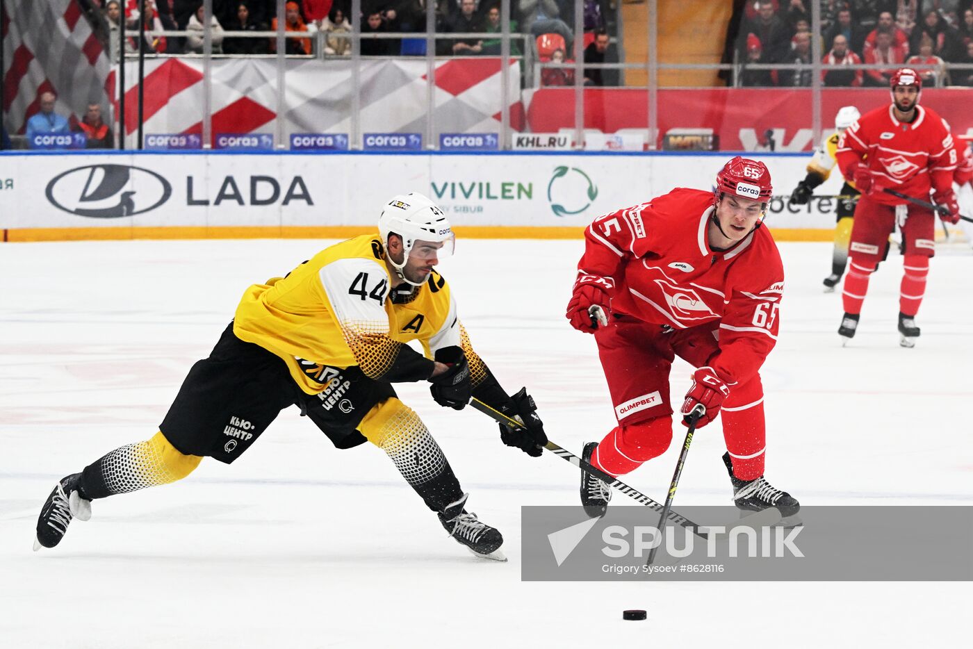 Russia Ice Hockey Kontinental League Spartak - Severstal