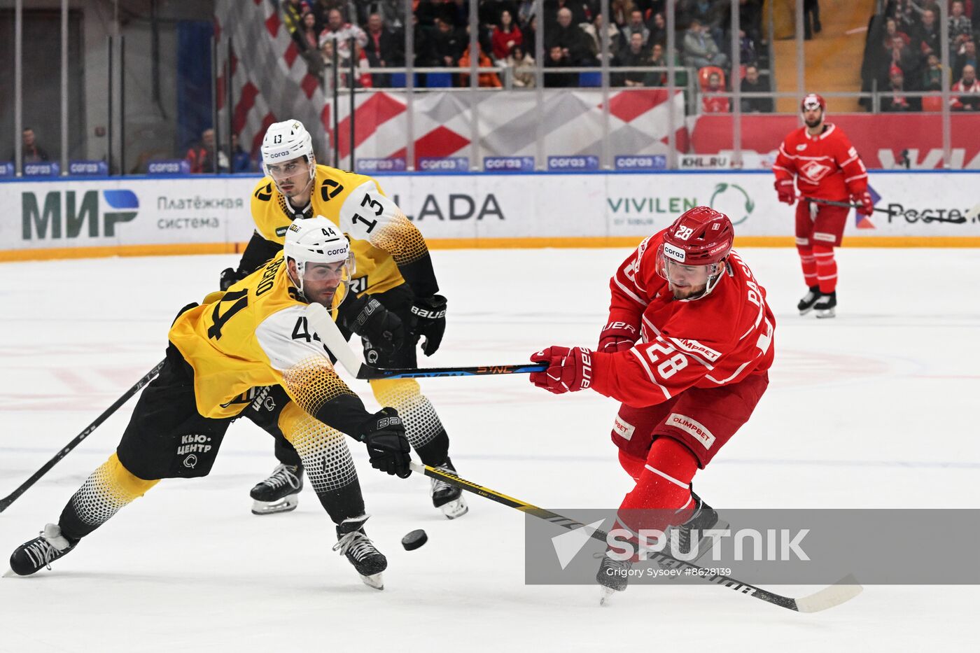 Russia Ice Hockey Kontinental League Spartak - Severstal