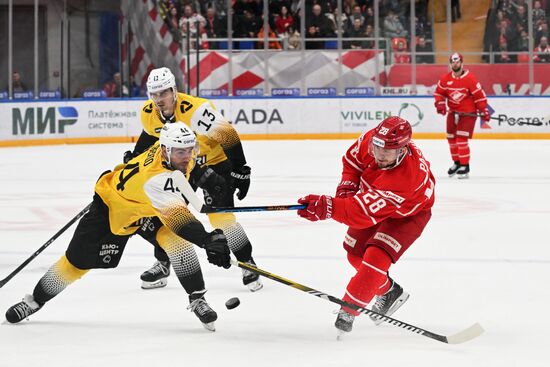 Russia Ice Hockey Kontinental League Spartak - Severstal