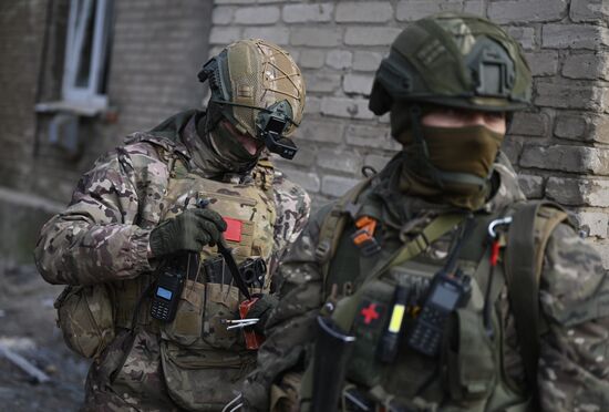 Russia Ukraine Military Operation Sappers