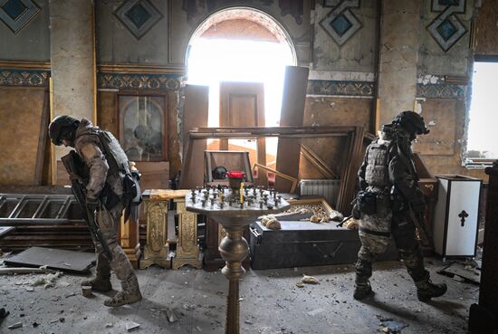 Russia Ukraine Military Operation Sappers