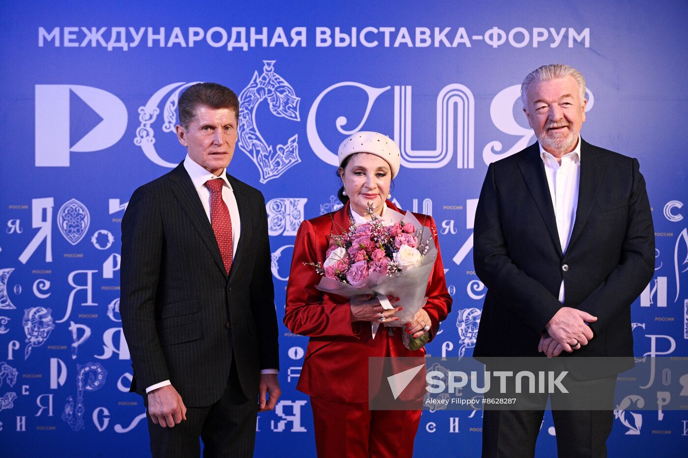 RUSSIA EXPO. Ceremony to sign cooperation agreement between Primorye Territory, Russian Rhythmic Gymnastics Federation and Russian Artistic Gymnastics Federation