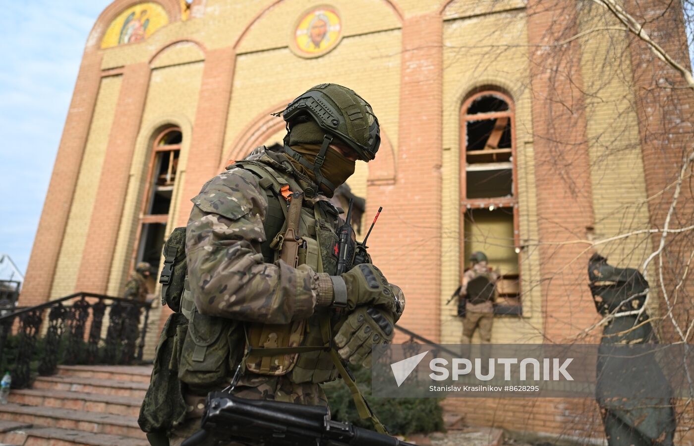 Russia Ukraine Military Operation Sappers