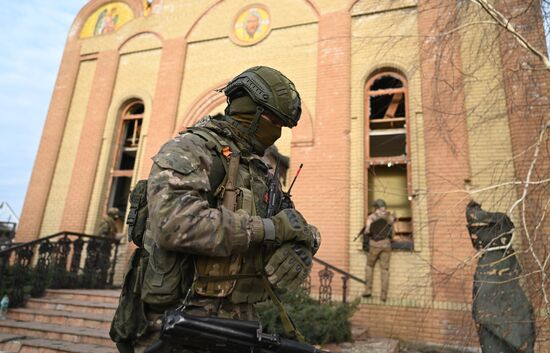 Russia Ukraine Military Operation Sappers