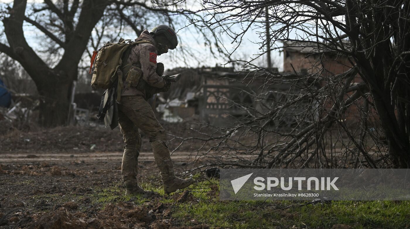 Russia Ukraine Military Operation Sappers