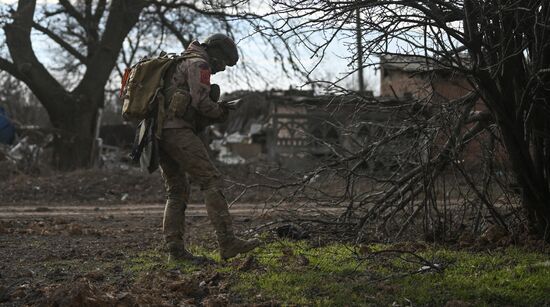 Russia Ukraine Military Operation Sappers