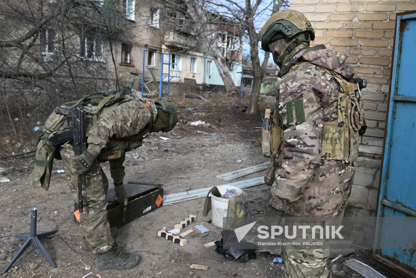 Russia Ukraine Military Operation Sappers