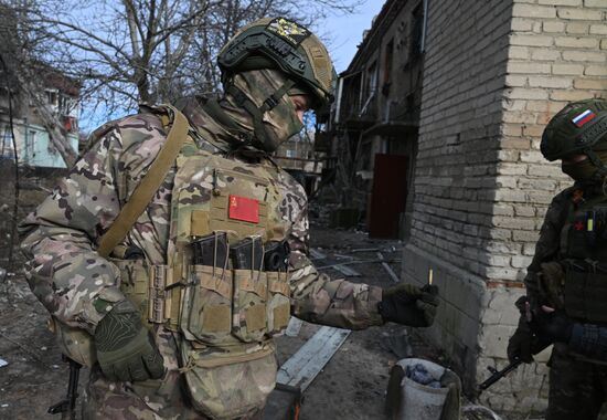 Russia Ukraine Military Operation Sappers