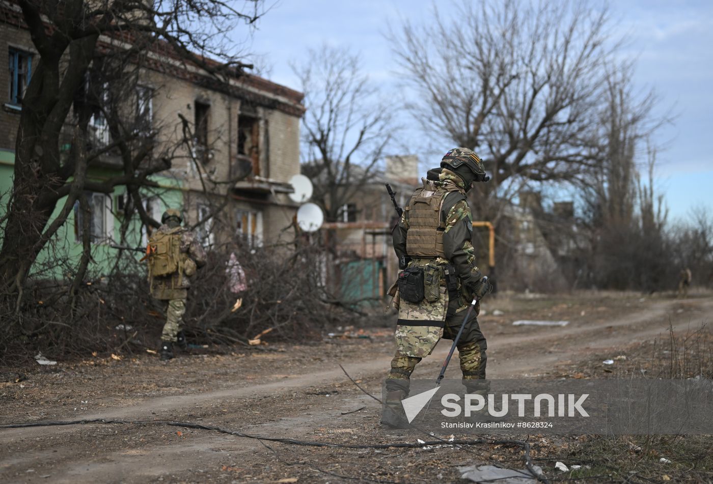 Russia Ukraine Military Operation Sappers