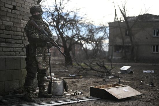 Russia Ukraine Military Operation Sappers