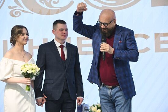 RUSSIA EXPO. Wedding ceremony, #TOGETHER We Can Do More