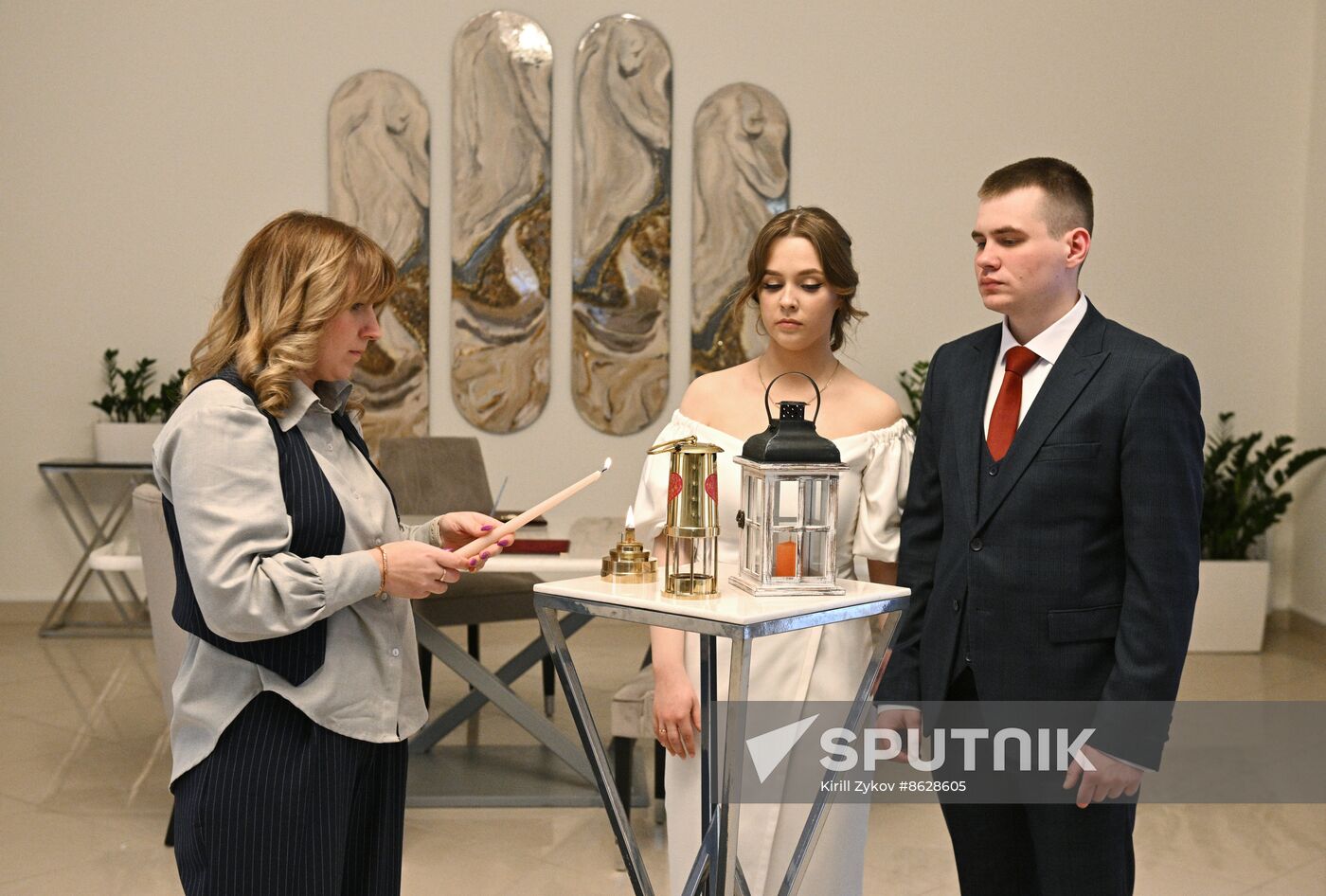 RUSSIA EXPO. Wedding ceremony, #TOGETHER We Can Do More