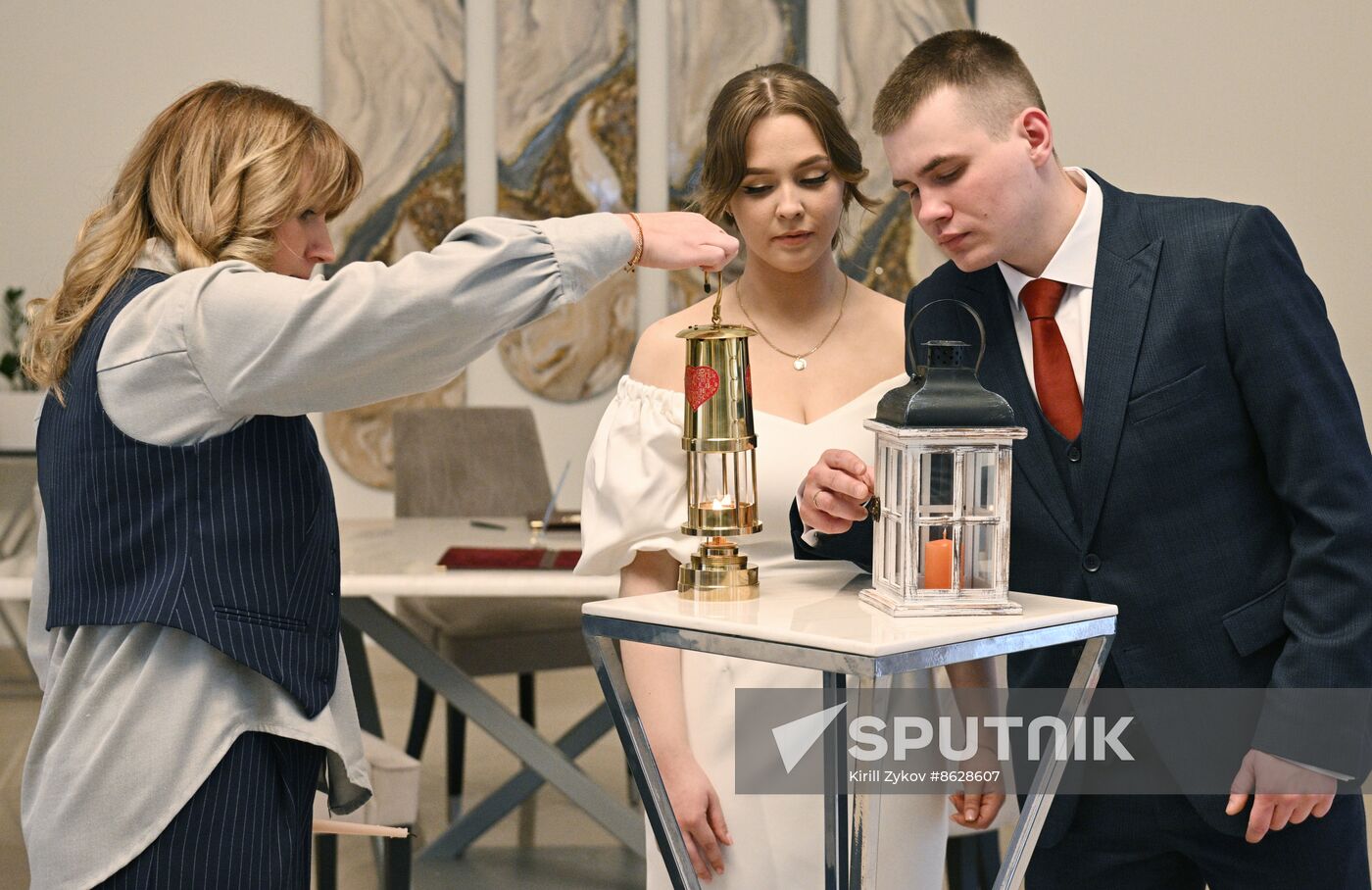 RUSSIA EXPO. Wedding ceremony, #TOGETHER We Can Do More