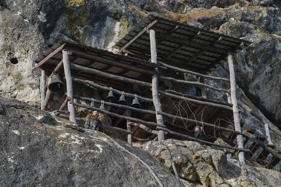 Russia Tourism Crimea Cave Monastery