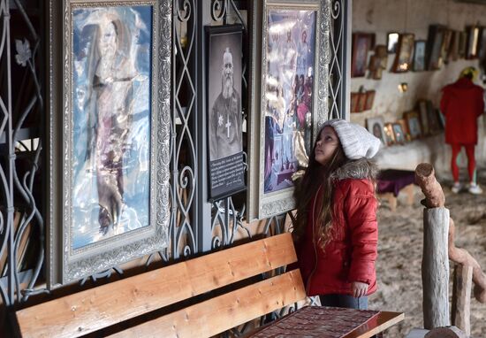 Russia Tourism Crimea Cave Monastery